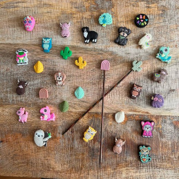 Koncovky na ihlice - rôzne...